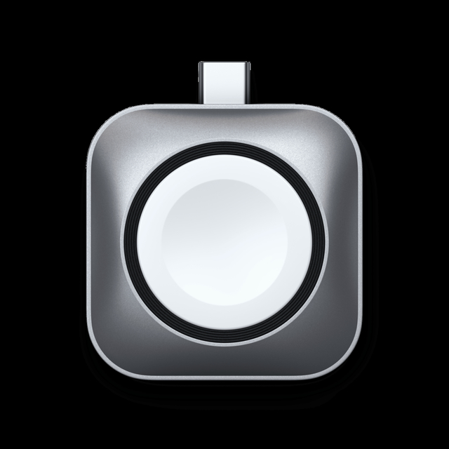 Ultra-Compact USB-C Magnetic Charging Dock for Apple Watch with Secure Magnetic Alignment and Direct USB-C Connection