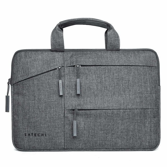 Water-Resistant 15-inch Laptop Carrying Case with Impact Cushioning and Multiple Pockets