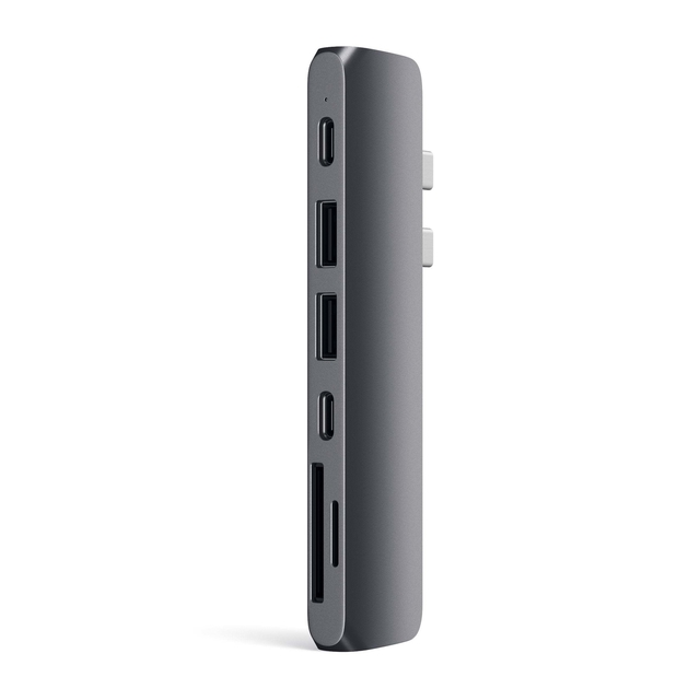 Type-C Pro Hub Adapter with 40 Gbps Data, 87W PD Charging, and 4K 60Hz Video Support