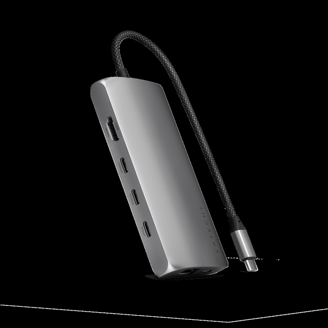 USB-C Multiport Adapter with 8K HDMI 2.1, 100W Power Delivery, and Gigabit Ethernet - USB-C Hub for High-Speed Connectivity