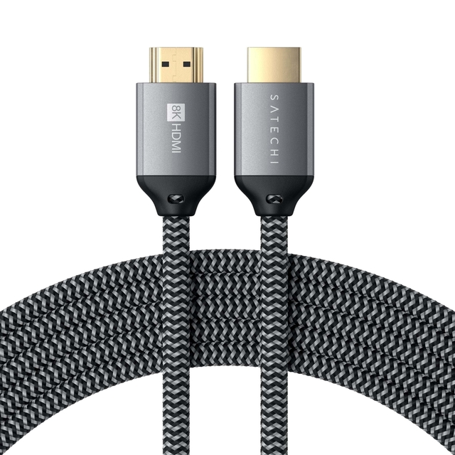 8K Ultra-High Resolution HDMI 2.1 Cable with 48Gbps Bandwidth and Braided Design